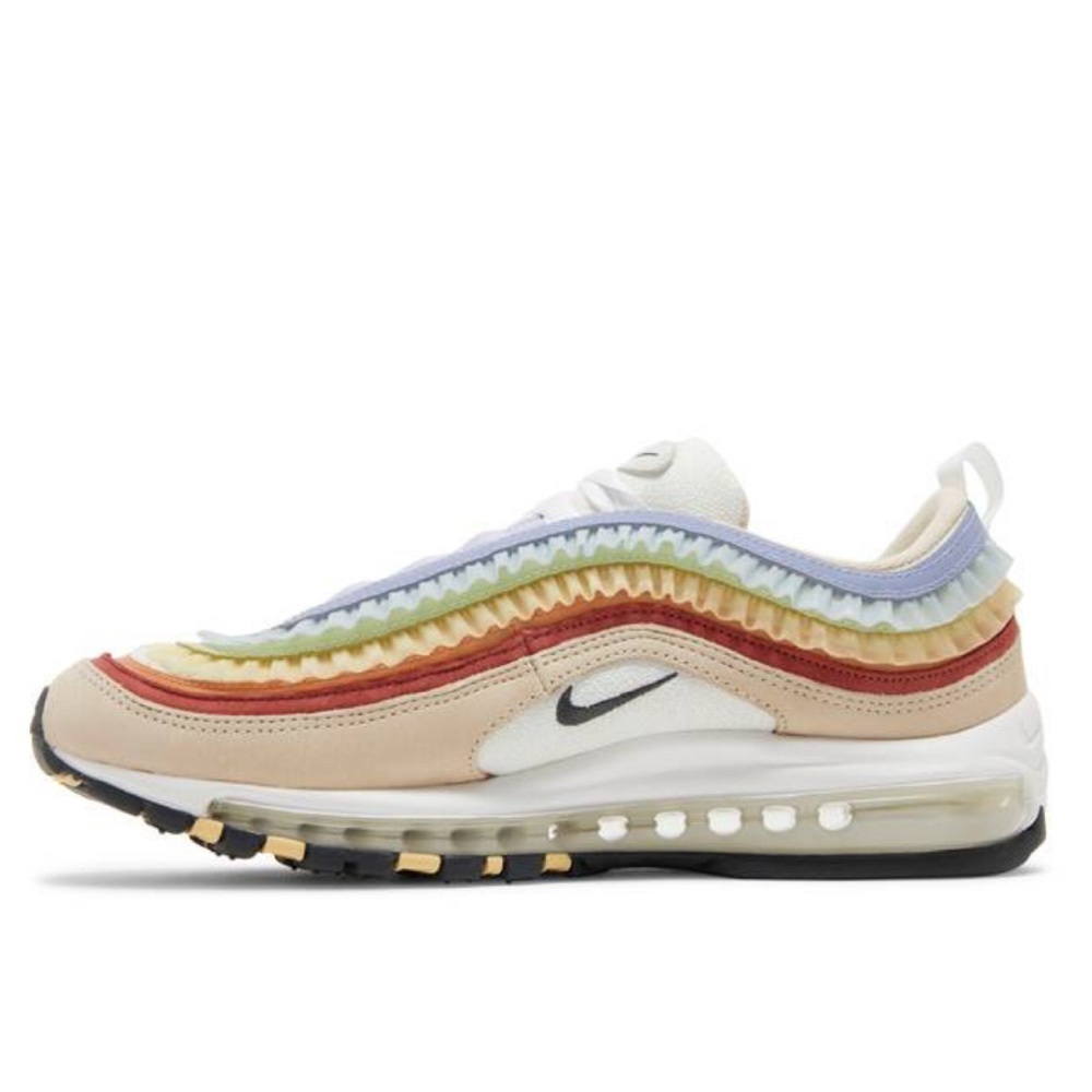 NIKE Men’s AIR MAX 97 BE TRUE 
PINK OXFORD/ANTHRACITE-ADOBE 
Sneakers
FD8637 600 - Picture 7 of 16